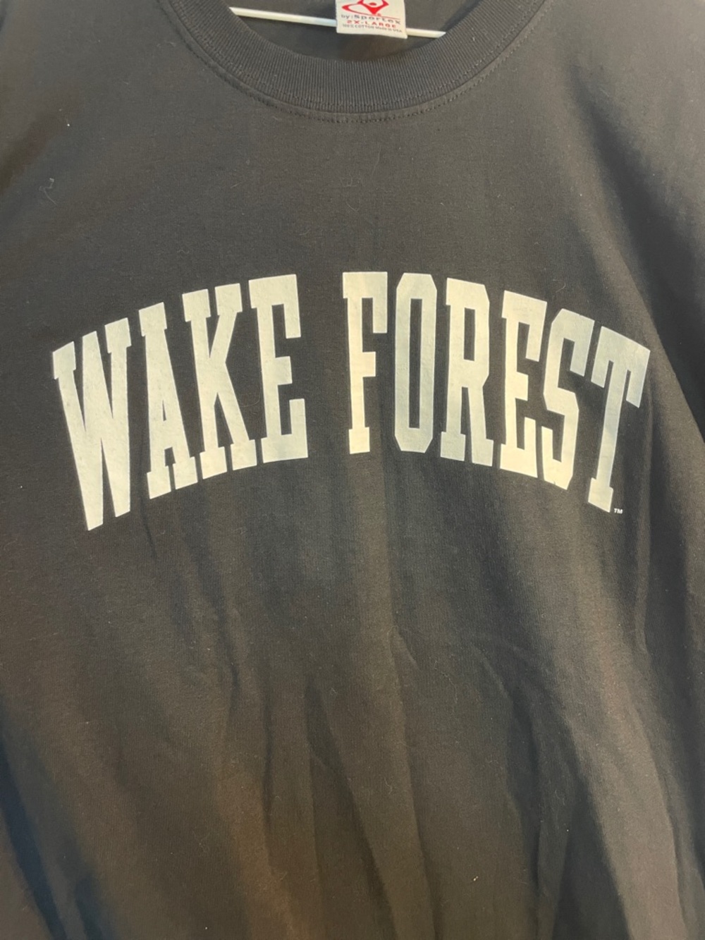 Wake Forest Black Graphic Tee - Classic College Shirt